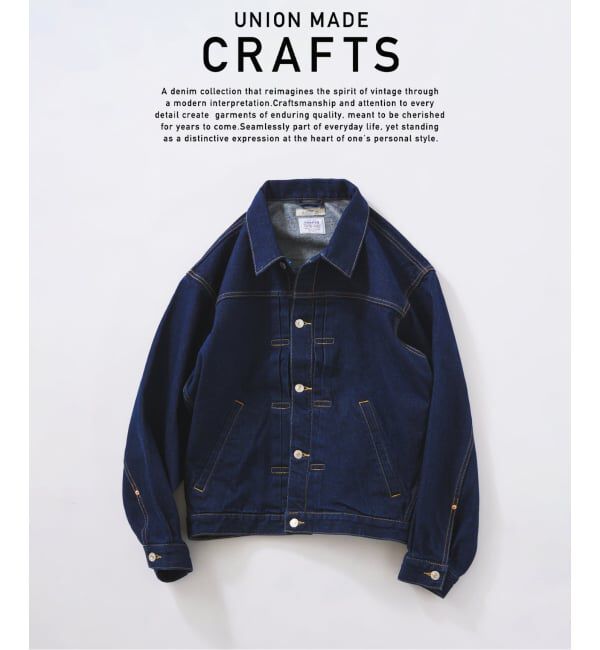 JOURNAL STANDARD relume「クラフト デニム トラッカージャケット」|デニムジャケット|ネイビー