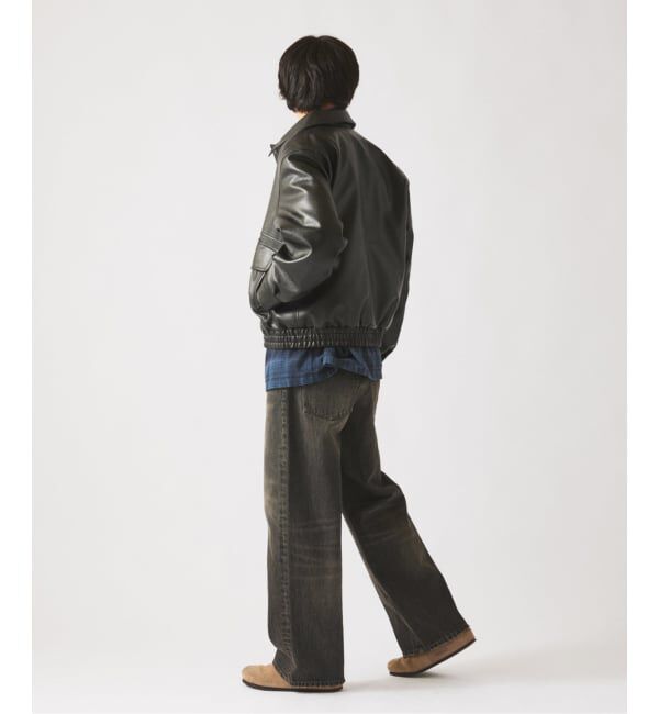 JOURNAL STANDARD relume「フェイクレザー フライトジャケット」|ミリタリージャケット|