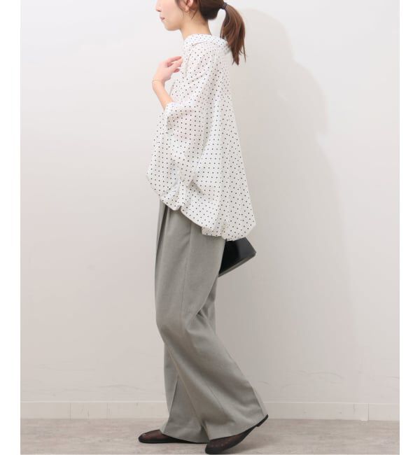 JOURNAL STANDARD relume「《WEB限定追加》マットウースフレアタックパンツ」|スラックス|