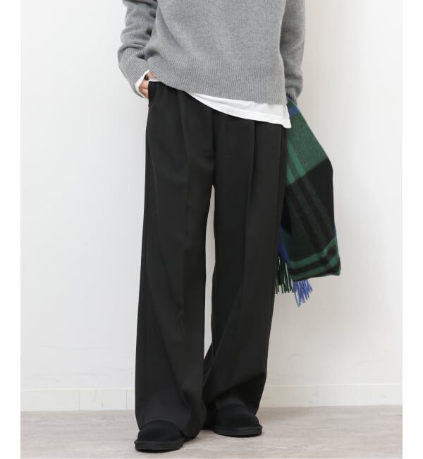 JOURNAL STANDARD relume「《WEB限定追加》マットウースフレアタックパンツ」|スラックス|