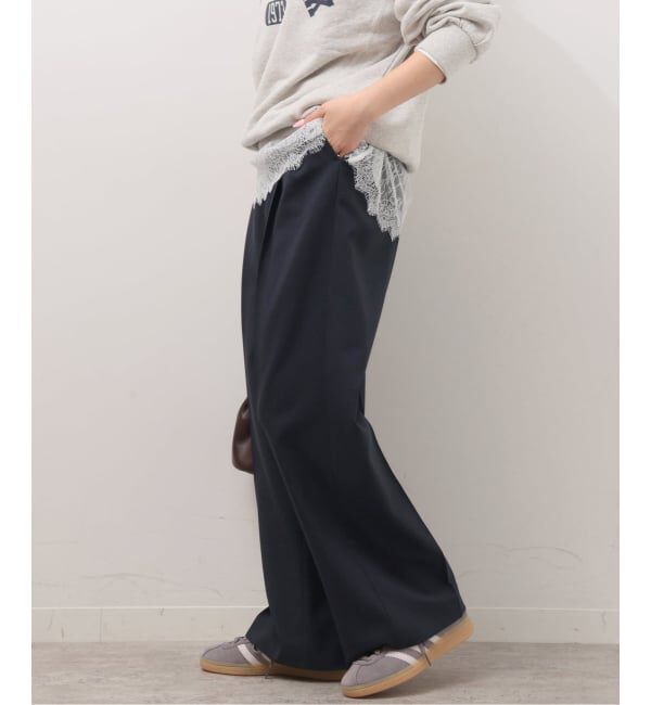 JOURNAL STANDARD relume「《WEB限定追加》マットウースフレアタックパンツ」|スラックス|