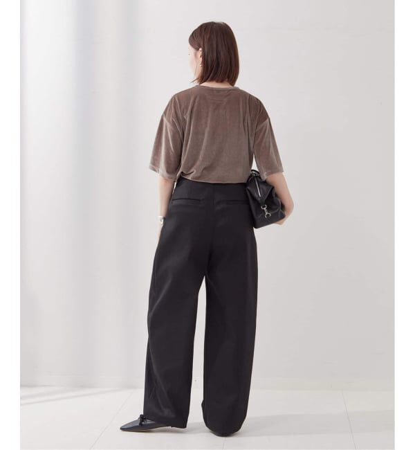 journal standard L'essage「《追加5》【金子綾さん着用】CP タックチノパンツ」|チノ|