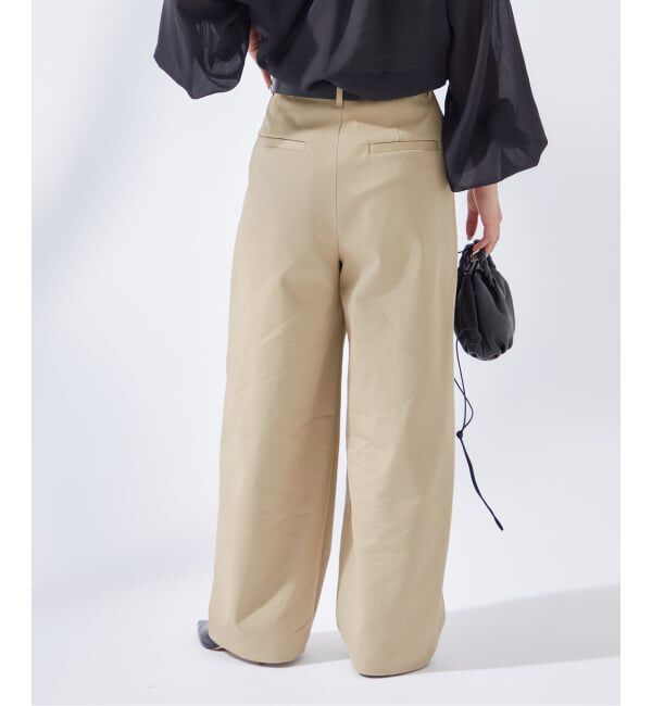 journal standard L'essage「《追加5》【金子綾さん着用】CP タックチノパンツ」|チノ|