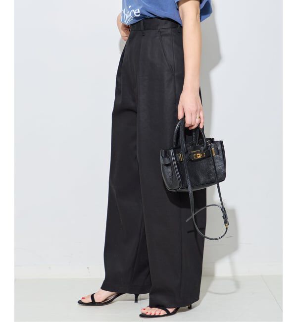 journal standard L'essage「《追加5》【金子綾さん着用】CP タックチノパンツ」|チノ|