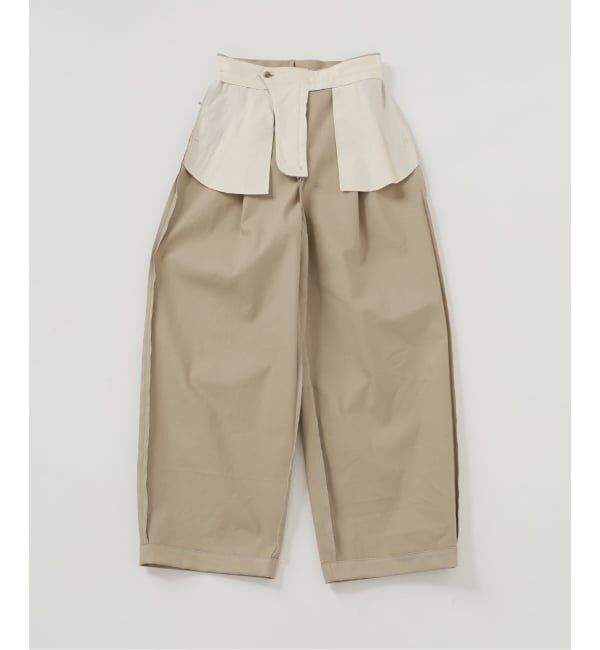 journal standard L'essage「《追加5》【金子綾さん着用】CP タックチノパンツ」|チノ|
