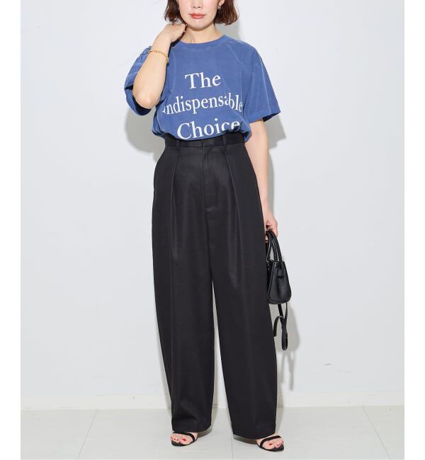 journal standard L'essage「《追加5》【金子綾さん着用】CP タックチノパンツ」|チノ|