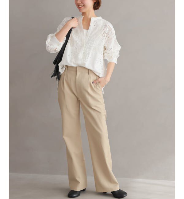 JOURNAL STANDARD relume「《追加2》パッチワークレースシャツ」|シャツ・ブラウス|