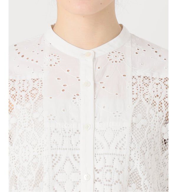 JOURNAL STANDARD relume「《追加2》パッチワークレースシャツ」|シャツ・ブラウス|