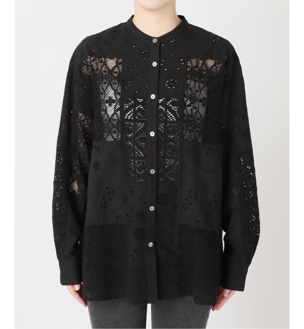 JOURNAL STANDARD relume「《追加2》パッチワークレースシャツ」|シャツ・ブラウス|