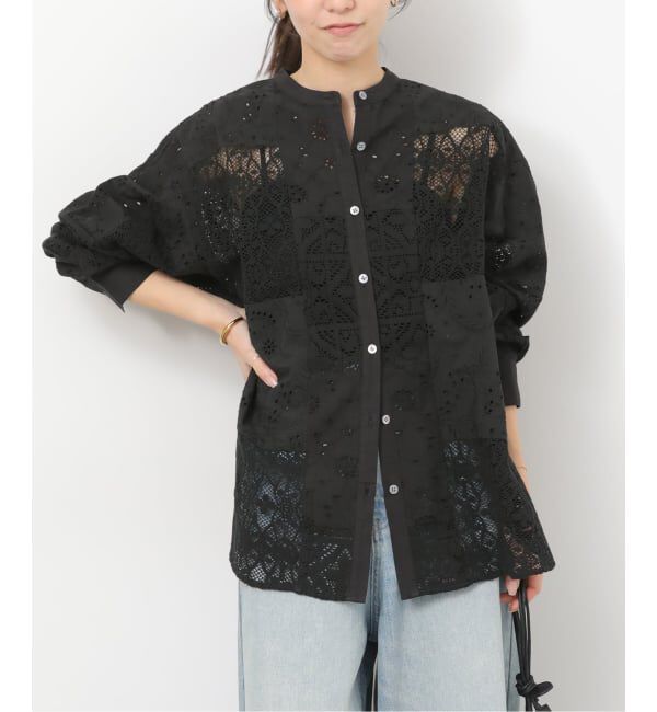 JOURNAL STANDARD relume「《追加2》パッチワークレースシャツ」|シャツ・ブラウス|