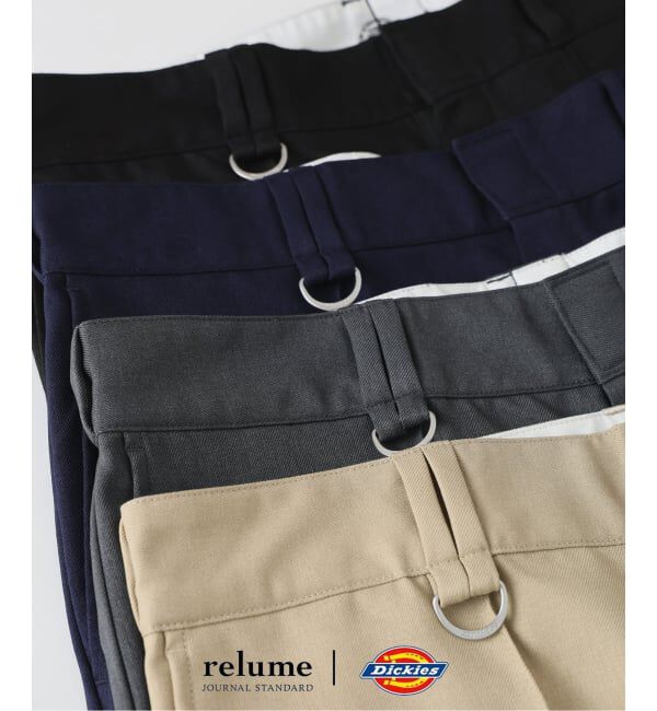 JOURNAL STANDARD relume「Dickies / ディッキーズ 別注 ピンタック ワイドスラックス」|スラックス|