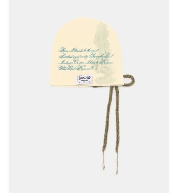 Oriens JOURNAL STANDARD「【HOLECO/ホレコ】Bella Beanie 02（ANGEL）」|ニット帽|