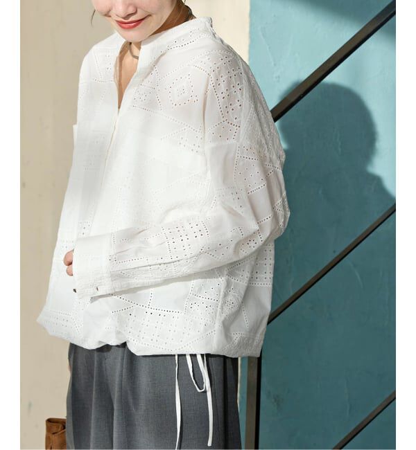 JOURNAL STANDARD「《追加2》コットンキカレーススキッパーシャツ」|シャツ・ブラウス|