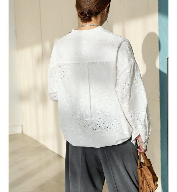 JOURNAL STANDARD「《追加2》コットンキカレーススキッパーシャツ」|シャツ・ブラウス|