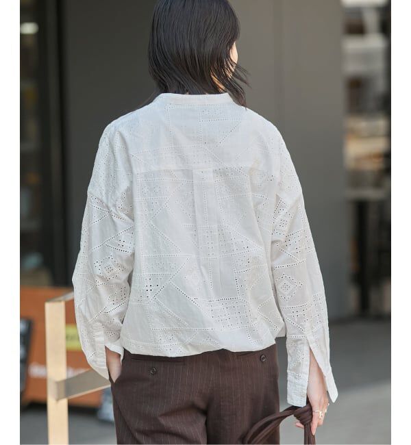 JOURNAL STANDARD「《追加2》コットンキカレーススキッパーシャツ」|シャツ・ブラウス|