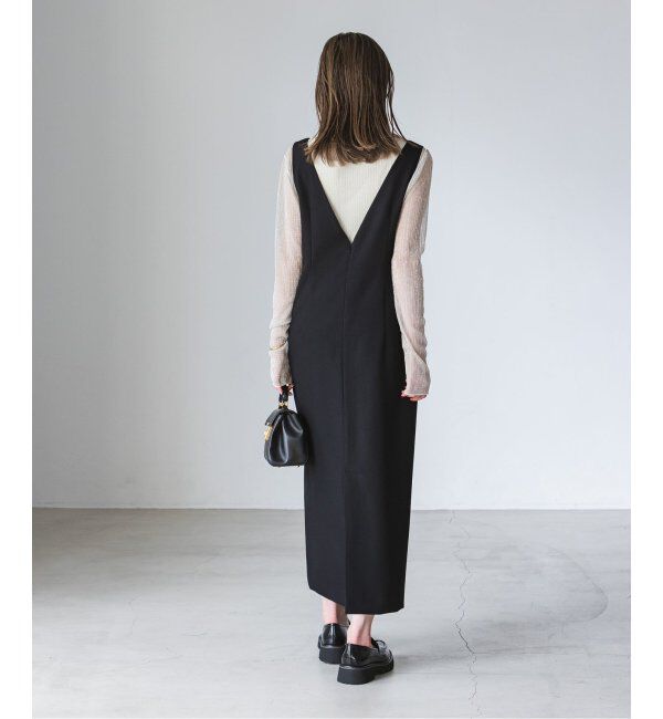 NOBLE「ストレートVネックワンピース」|ワンピース|