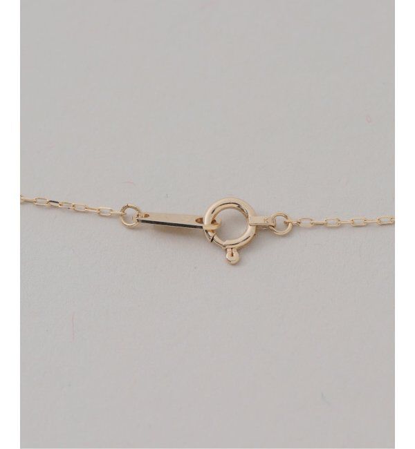 Lilas by Spick&Span「7ダイヤステーション50cmネックレス K10」|ネックレス|