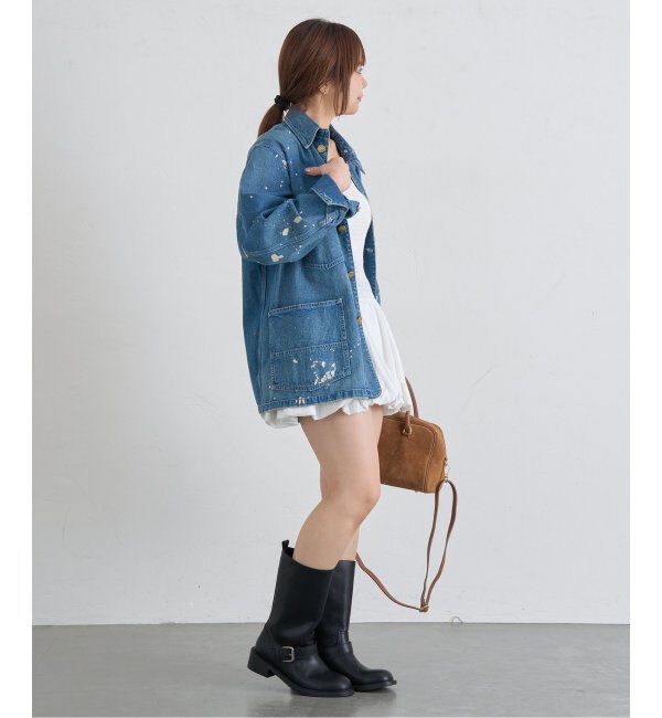 U by SPICK&SPAN「MACMOC/マックモック Engineer Middle Boots」|ショートブーツ|