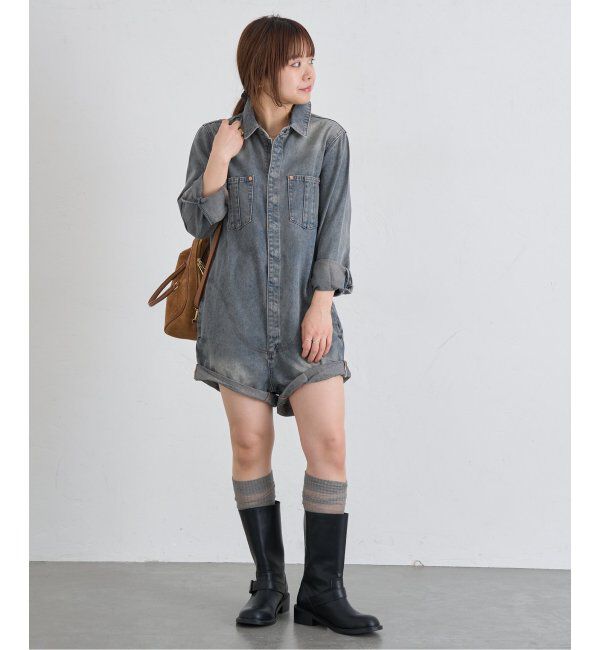 U by SPICK&SPAN「MACMOC/マックモック Engineer Middle Boots」|ショートブーツ|