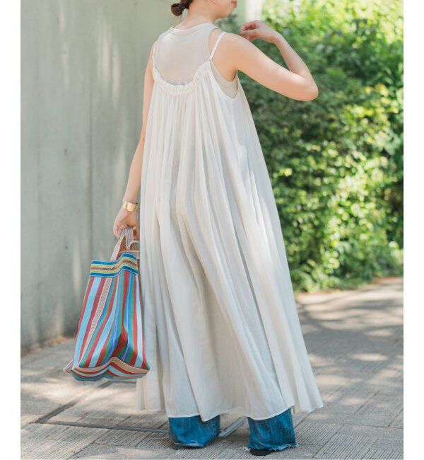 Spick and Span「HYU ギャザーワンピース」|ワンピース|