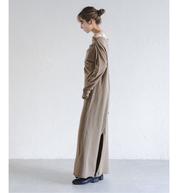 NOBLE「《NOBLE別注》GREYCHORD/グレーコード タックギャザーワンピース」|ワンピース|