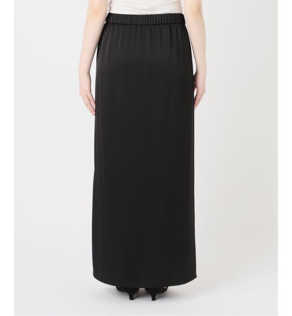 Spick and Span「《追加》サテンイージースカート」|スカート|