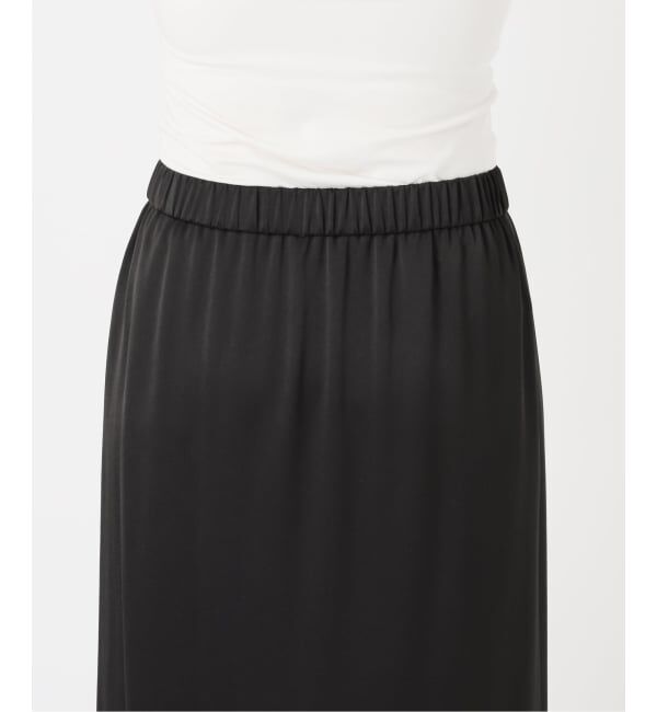 Spick and Span「《追加》サテンイージースカート」|スカート|