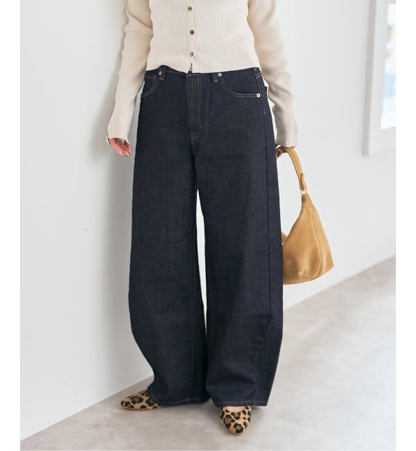 Spick and Span「《追加》SOMETHING / サムシング 別注 NEW HANA CURVE TAPERED*」|デニム|