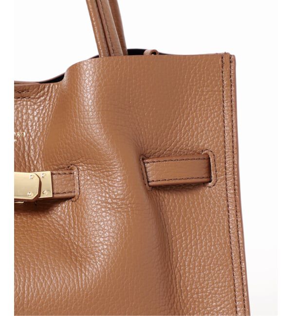 Spick and Span「《追加2》VIOLAd&rsquo;ORO / ヴィオラドーロ イタリアンWフェイスレザートートバッグM」|トートバッグ|