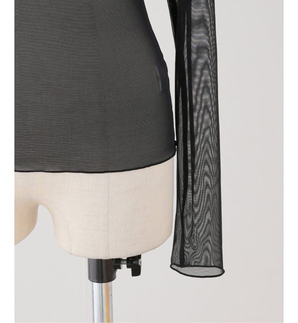 NOBLE「NICENICE MOMENT/ナイスナイスモーメント MESH LS SHELL」|インナー|