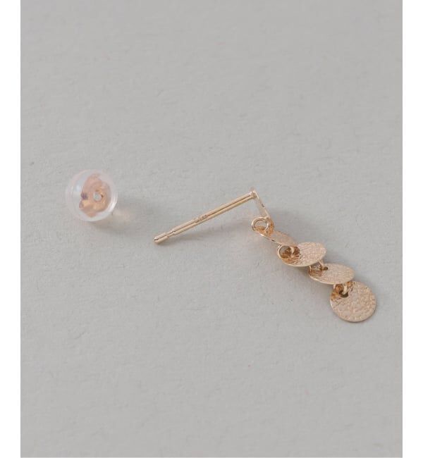 Lilas by Spick&Span「《WEB限定》サークルラインピアス K10（両耳）」|ピアス|