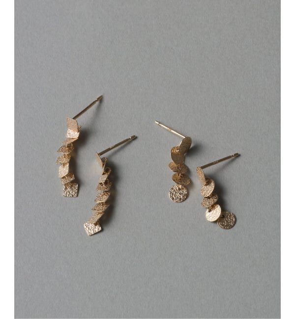 Lilas by Spick&Span「《WEB限定》サークルラインピアス K10（両耳）」|ピアス|