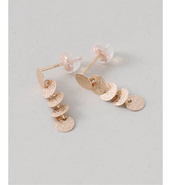 Lilas by Spick&Span「《WEB限定》サークルラインピアス K10（両耳）」|ピアス|