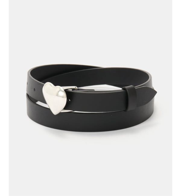 U by SPICK&SPAN「LEFIJE / レフィエ HEARTベルト」|ベルト|ブラック