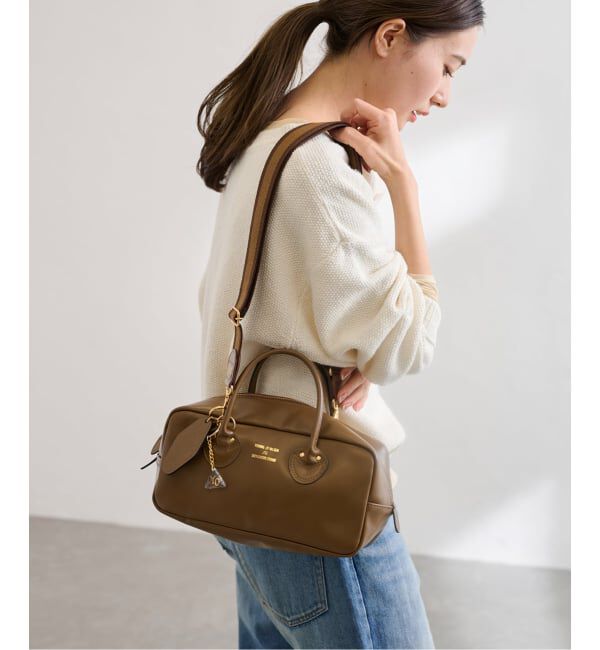 FRAMeWORK「≪WEB限定 /追加≫YOUNGOLSEN /ヤングアンドオルセン 別注 CHARM WIDE BOTTLE BAG」|ショルダー・メッセンジャー|