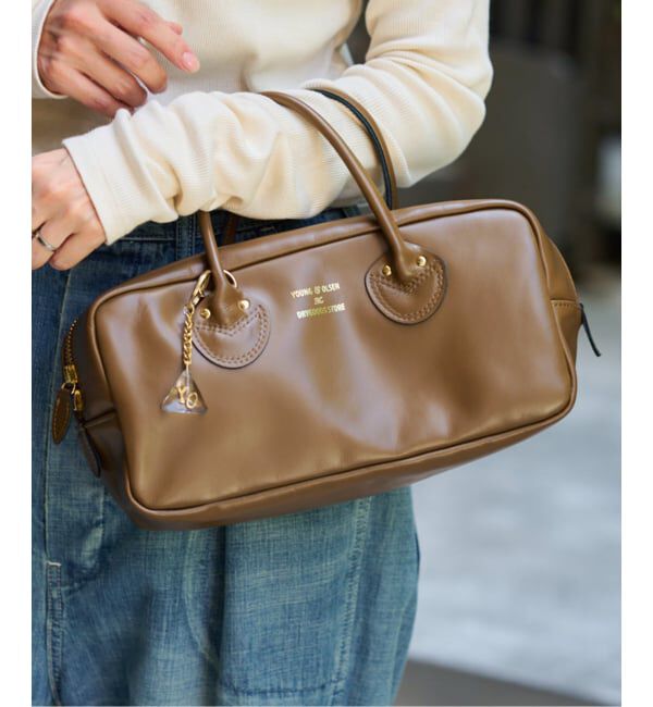 FRAMeWORK「≪WEB限定 /追加≫YOUNGOLSEN /ヤングアンドオルセン 別注 CHARM WIDE BOTTLE BAG」|ショルダー・メッセンジャー|