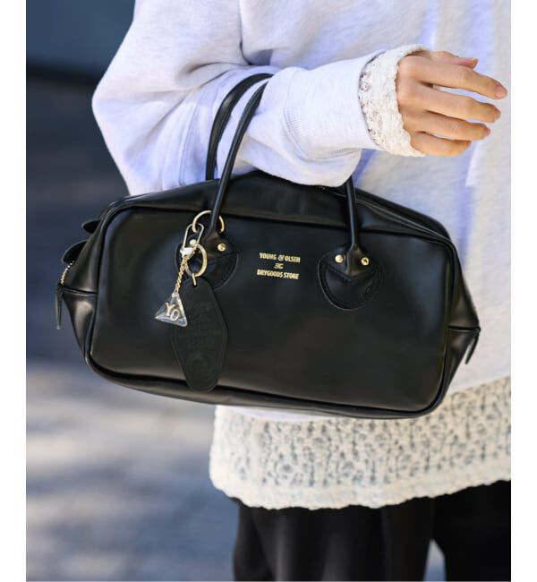 FRAMeWORK「≪WEB限定 /追加≫YOUNGOLSEN /ヤングアンドオルセン 別注 CHARM WIDE BOTTLE BAG」|ショルダー・メッセンジャー|