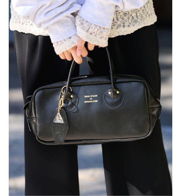 FRAMeWORK「≪WEB限定 /追加≫YOUNGOLSEN /ヤングアンドオルセン 別注 CHARM WIDE BOTTLE BAG」|ショルダー・メッセンジャー|