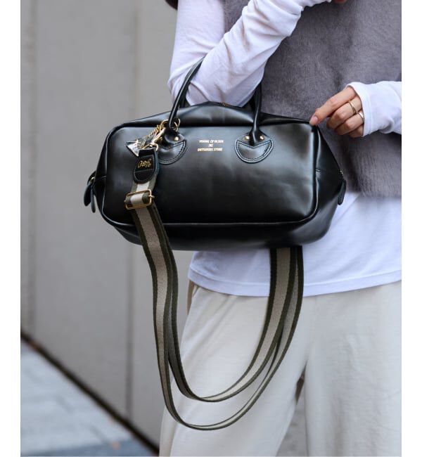 FRAMeWORK「≪WEB限定 /追加≫YOUNGOLSEN /ヤングアンドオルセン 別注 CHARM WIDE BOTTLE BAG」|ショルダー・メッセンジャー|