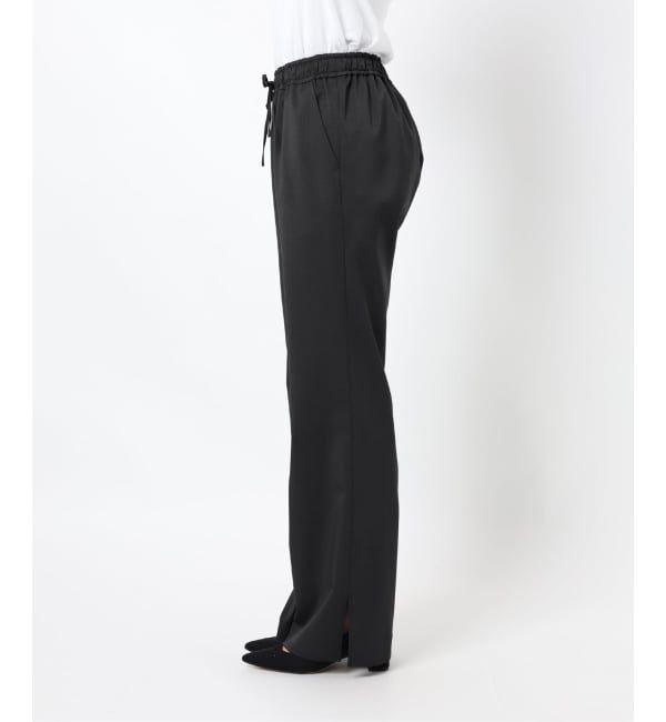 Spick and Span「《追加》スリットイージーパンツ」|スラックス|