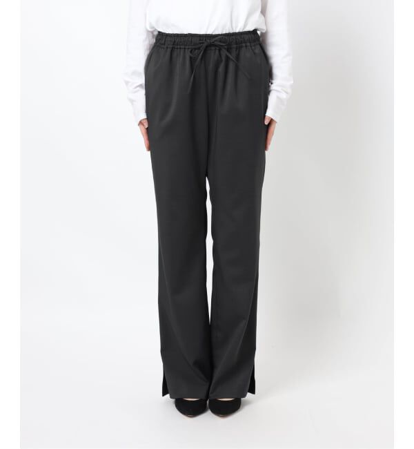 Spick and Span「《追加》スリットイージーパンツ」|スラックス|