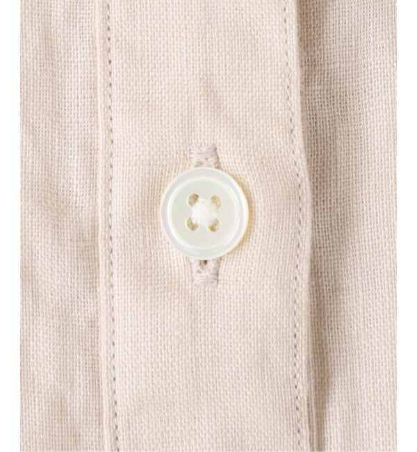 FRAMeWORK「≪追加≫フレンチリネンバンドカラーシャツ 2」|シャツ・ブラウス|