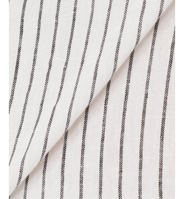 FRAMeWORK「≪追加≫フレンチリネンバンドカラーシャツ 2」|シャツ・ブラウス|