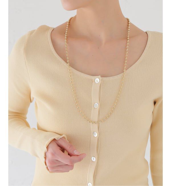  「La Totalite ボールチェーンネックレス」|ネックレス|