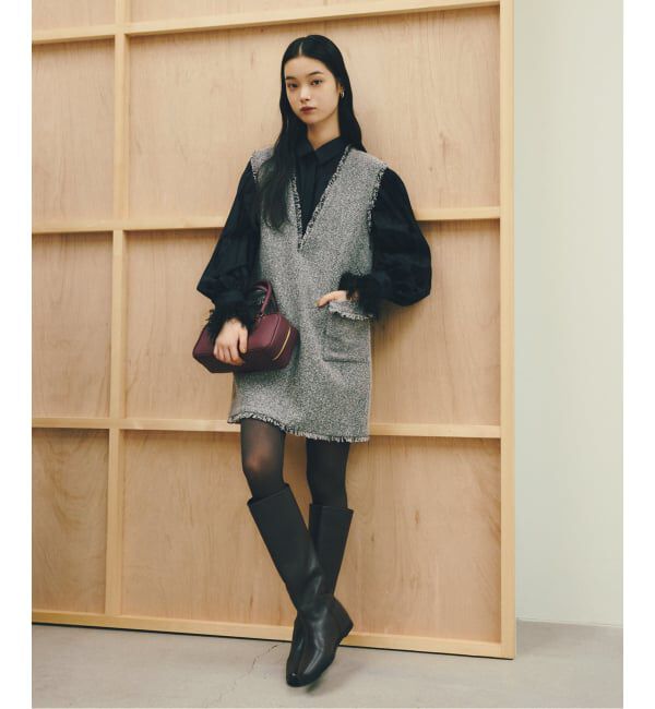  「REMME/レメ レザーロングブーツ」|ロングブーツ|