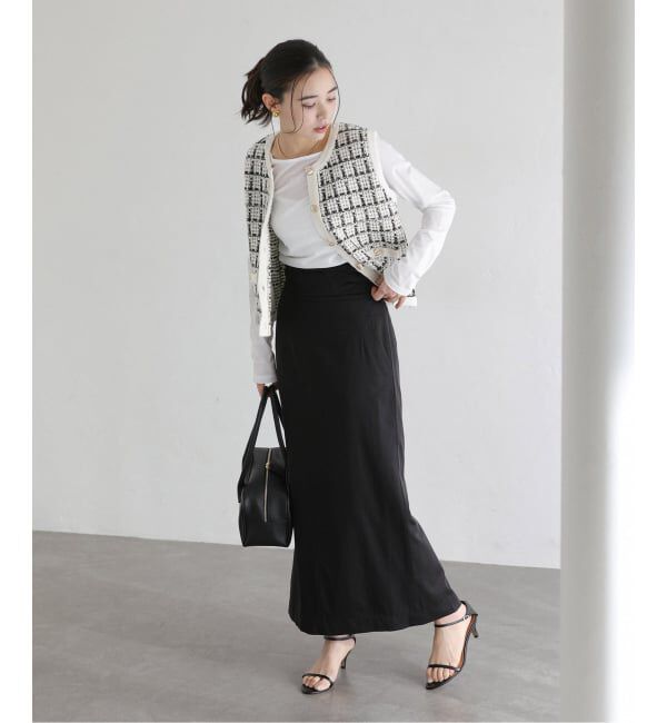  「【洗える】TORRAZZO DONNA/トラッゾドンナ ツィードコットンベスト」|ベスト・ジレ|