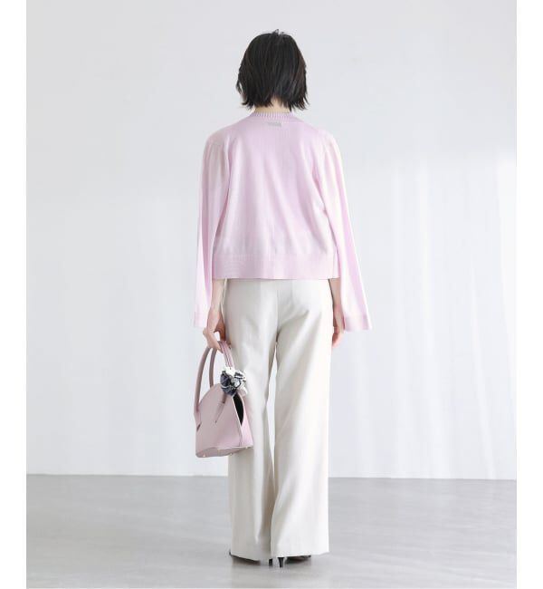  「【洗える】シアーカーデアンサンブル」|ニット・セーター|