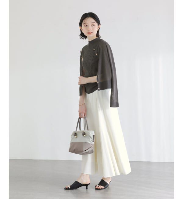  「【洗える】シアーカーデアンサンブル」|ニット・セーター|