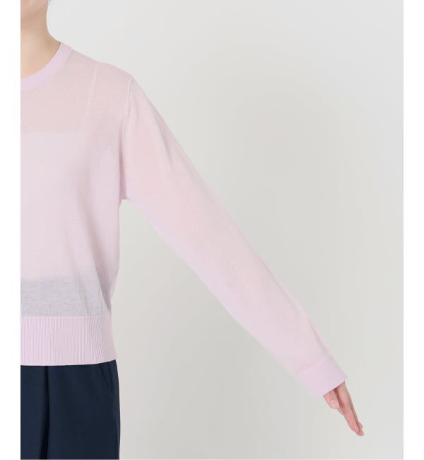  「【洗える】シアーカーデアンサンブル」|ニット・セーター|