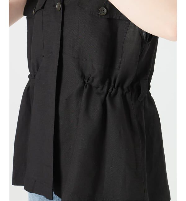  「《予約》【洗える】ワークリネンライトジレ」|その他|